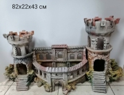 Замок керамический из 3х частей